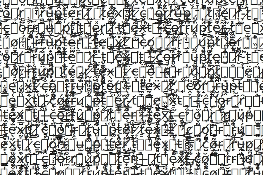 Corrupted Text Translator