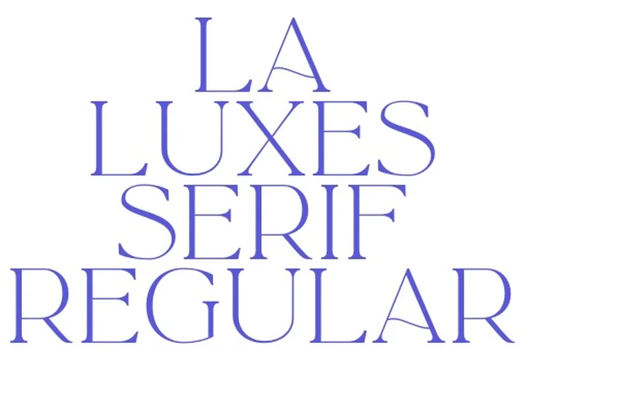 La Luxes Font