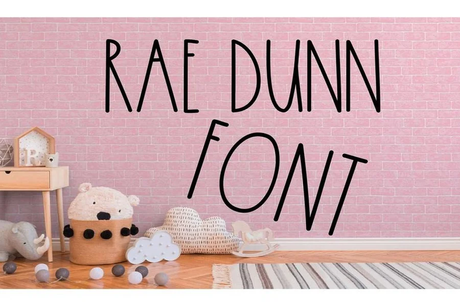 Rae Dunn Font