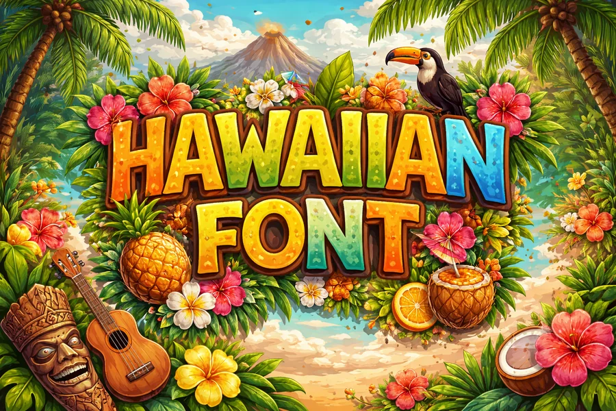 Hawaiian Font