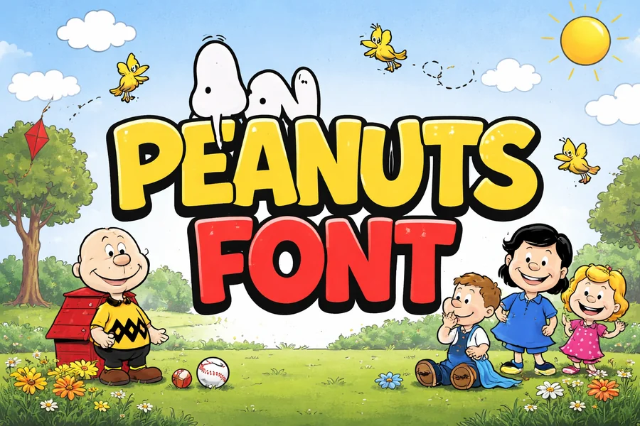 Peanuts Font
