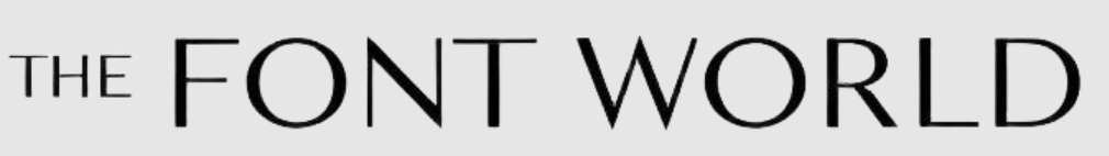 The Font World