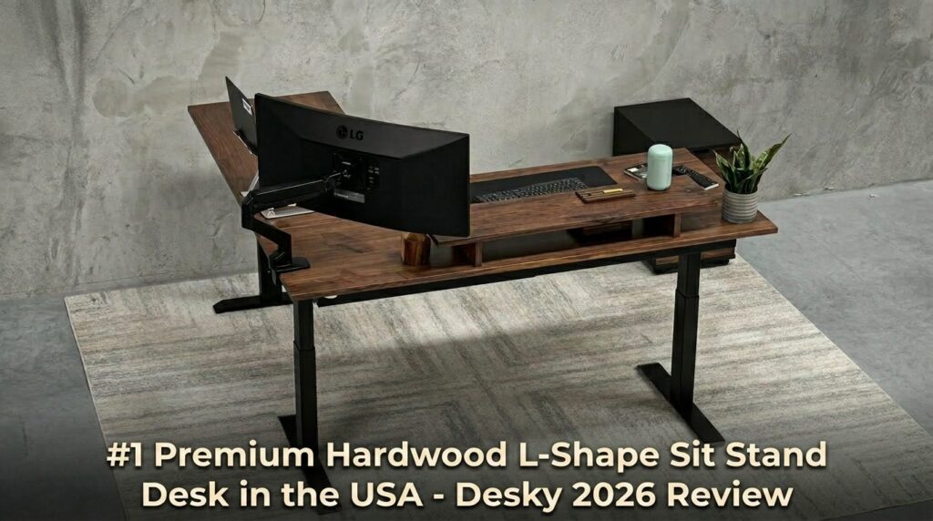 Why the Desky Hardwood L-Shape Sits at the Top