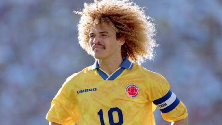 The incredible talent of Carlos Valderrama