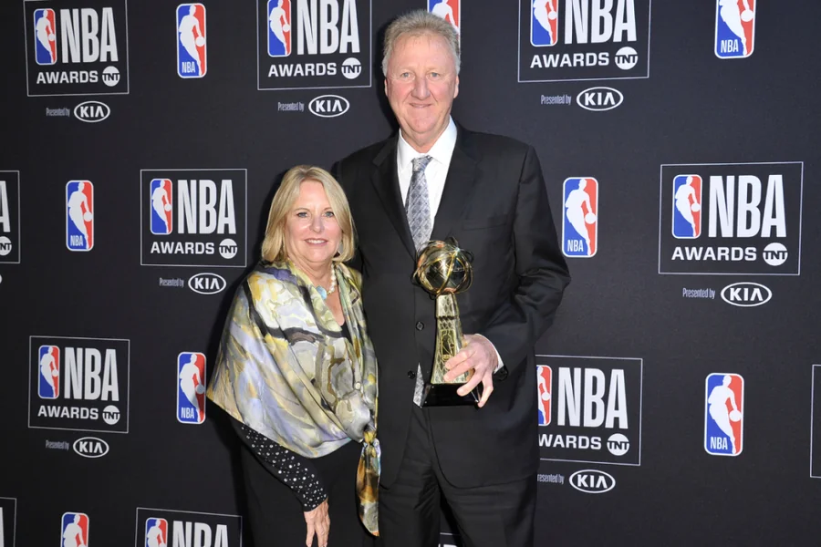 who is larry bird's ex wife