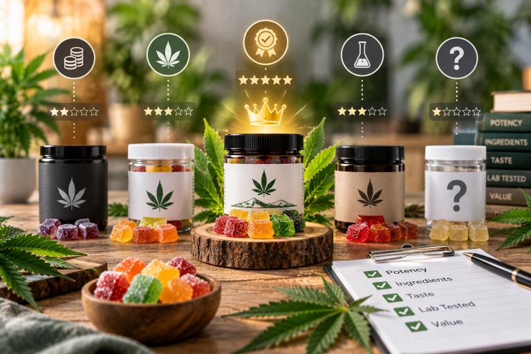 Comparing THC Gummy Brands: What Separates the Best From the Rest
