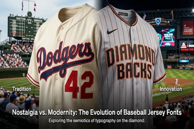 Nostalgia vs. Modernity: The Evolution of Baseball Jersey Fonts