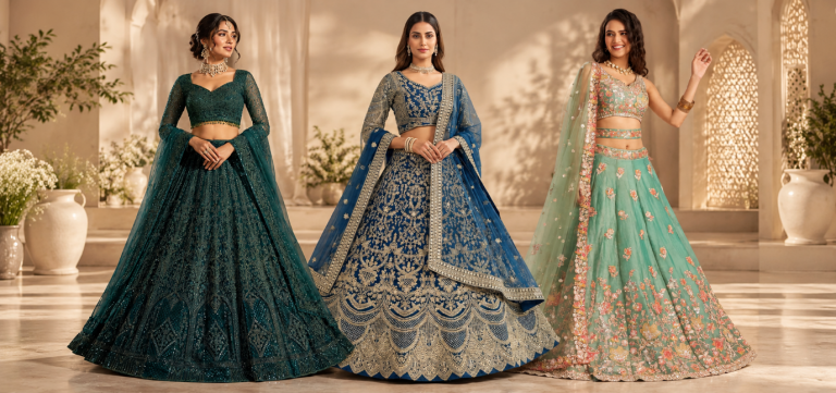 How to Choose the Right Lehenga Fabric for Different Seasons
