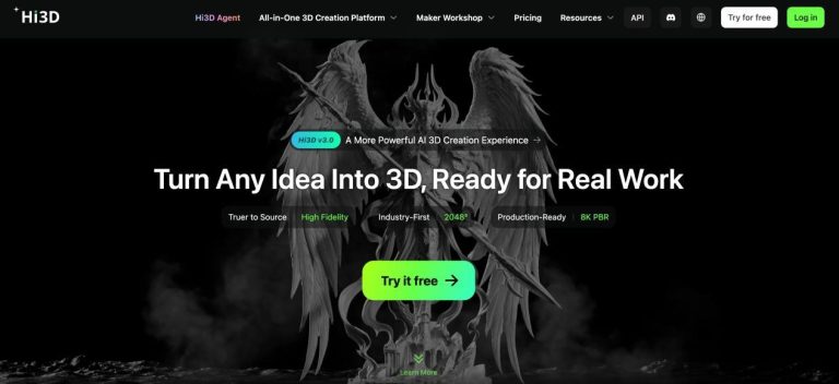 Hi3D: Rethinking the Way Creators Design, Refine, and Produce Three-Dimensional Objects